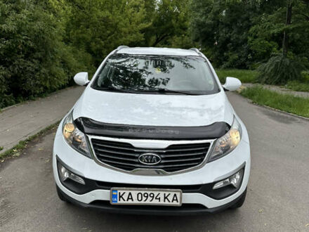 Білий Кіа Sportage, об'ємом двигуна 2 л та пробігом 113 тис. км за 11200 $, фото 1 на Automoto.ua