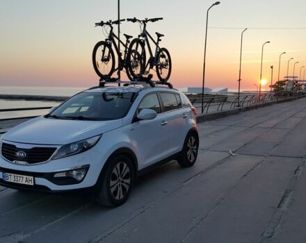 Белый Киа Sportage, объемом двигателя 2 л и пробегом 170 тыс. км за 13500 $, фото 1 на Automoto.ua