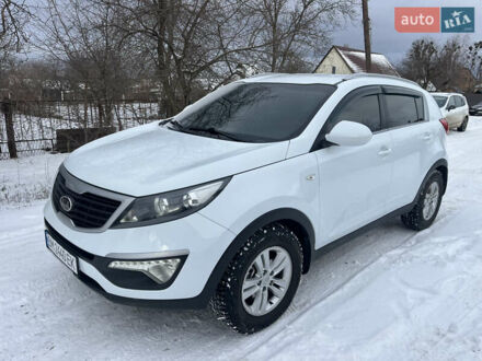 Белый Киа Sportage, объемом двигателя 1.7 л и пробегом 252 тыс. км за 11550 $, фото 1 на Automoto.ua