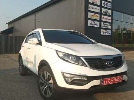 Білий Кіа Sportage, об'ємом двигуна 2 л та пробігом 209 тис. км за 14500 $, фото 1 на Automoto.ua