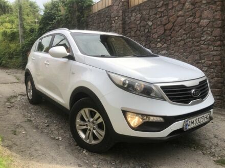 Белый Киа Sportage, объемом двигателя 1.7 л и пробегом 163 тыс. км за 13000 $, фото 1 на Automoto.ua