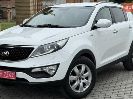 Белый Киа Sportage, объемом двигателя 2 л и пробегом 260 тыс. км за 14500 $, фото 1 на Automoto.ua