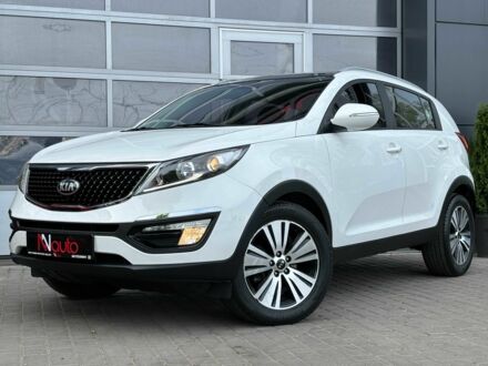 Белый Киа Sportage, объемом двигателя 2 л и пробегом 157 тыс. км за 15500 $, фото 1 на Automoto.ua