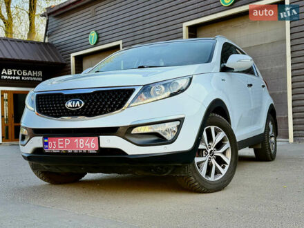 Білий Кіа Sportage, об'ємом двигуна 2 л та пробігом 217 тис. км за 15500 $, фото 1 на Automoto.ua