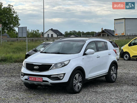 Білий Кіа Sportage, об'ємом двигуна 2 л та пробігом 211 тис. км за 16450 $, фото 1 на Automoto.ua