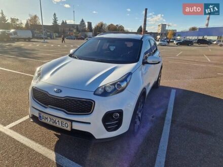 Киа Sportage 2015 в Житомире на Automoto.ua Белый Киа Sportage, объемом двигателя 1.69 л и пробегом 71 тыс. км за 18400 $, фото 1 на Automoto.ua