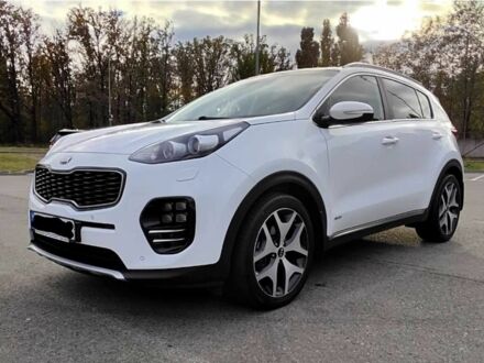 Белый Киа Sportage, объемом двигателя 2 л и пробегом 120 тыс. км за 16500 $, фото 1 на Automoto.ua