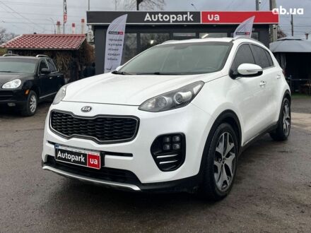 Білий Кіа Sportage, об'ємом двигуна 2 л та пробігом 154 тис. км за 20790 $, фото 1 на Automoto.ua