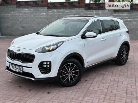 Белый Киа Sportage, объемом двигателя 2 л и пробегом 217 тыс. км за 19400 $, фото 1 на Automoto.ua