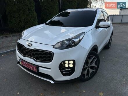 Білий Кіа Sportage, об'ємом двигуна 2 л та пробігом 203 тис. км за 18200 $, фото 1 на Automoto.ua