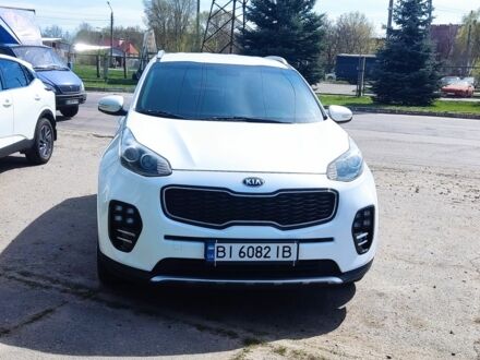 Білий Кіа Sportage, об'ємом двигуна 2 л та пробігом 152 тис. км за 17000 $, фото 1 на Automoto.ua