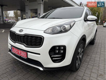 Белый Киа Sportage, объемом двигателя 2 л и пробегом 160 тыс. км за 17200 $, фото 1 на Automoto.ua