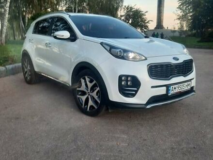 Киа Sportage 2017 в Житомире на Automoto.ua Белый Киа Sportage, объемом двигателя 2 л и пробегом 197 тыс. км за 20700 $, фото 1 на Automoto.ua