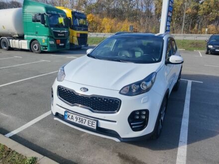 Белый Киа Sportage, объемом двигателя 2 л и пробегом 92 тыс. км за 21500 $, фото 1 на Automoto.ua