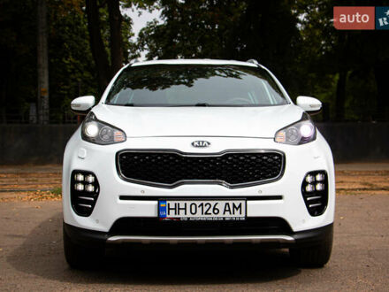 Киа Sportage 2017 в Одессе на Automoto.ua Белый Киа Sportage, объемом двигателя 2 л и пробегом 120 тыс. км за 20500 $, фото 1 на Automoto.ua