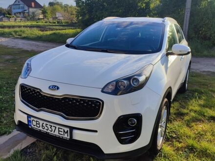 Білий Кіа Sportage, об'ємом двигуна 2 л та пробігом 208 тис. км за 19600 $, фото 1 на Automoto.ua