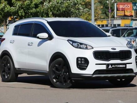 Киа Sportage 2017 в Киеве на Automoto.ua Белый Киа Sportage, объемом двигателя 2 л и пробегом 96 тыс. км за 18500 $, фото 1 на Automoto.ua