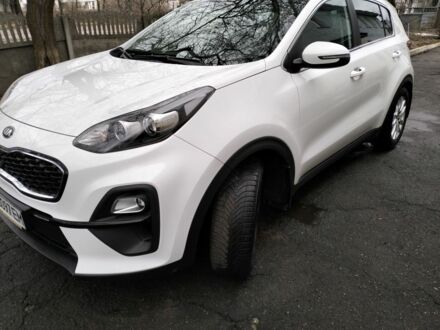 Белый Киа Sportage, объемом двигателя 2 л и пробегом 42 тыс. км за 22000 $, фото 1 на Automoto.ua