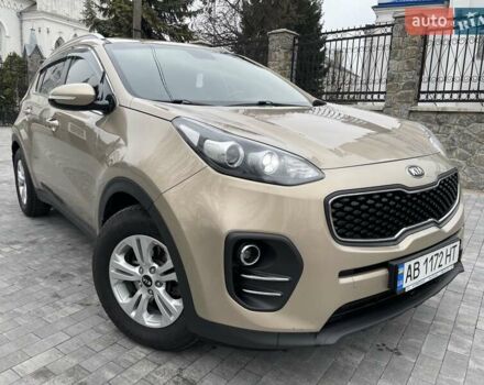 Бежевый Киа Sportage, объемом двигателя 2 л и пробегом 180 тыс. км за 15300 $, фото 2 на Automoto.ua