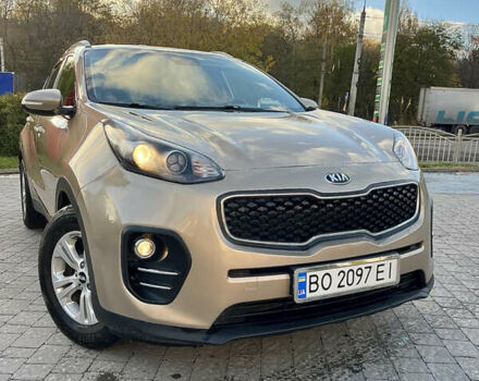 Бежевый Киа Sportage, объемом двигателя 2 л и пробегом 196 тыс. км за 14100 $, фото 1 на Automoto.ua