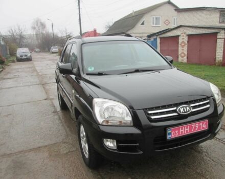 Черный Киа Sportage, объемом двигателя 2 л и пробегом 213 тыс. км за 7700 $, фото 2 на Automoto.ua