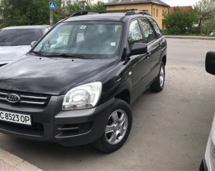 Чорний Кіа Sportage, об'ємом двигуна 2 л та пробігом 200 тис. км за 7300 $, фото 2 на Automoto.ua