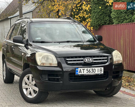 Черный Киа Sportage, объемом двигателя 1.98 л и пробегом 262 тыс. км за 5350 $, фото 4 на Automoto.ua