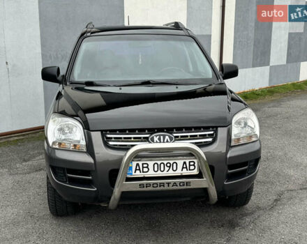Черный Киа Sportage, объемом двигателя 2 л и пробегом 370 тыс. км за 6500 $, фото 5 на Automoto.ua