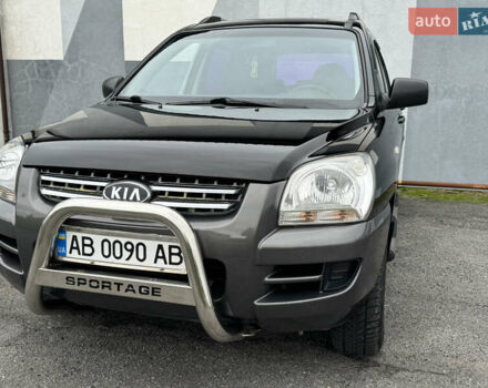 Черный Киа Sportage, объемом двигателя 2 л и пробегом 370 тыс. км за 6500 $, фото 6 на Automoto.ua