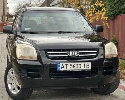 Черный Киа Sportage, объемом двигателя 2 л и пробегом 262 тыс. км за 5350 $, фото 6 на Automoto.ua