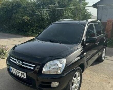 Черный Киа Sportage, объемом двигателя 2 л и пробегом 199 тыс. км за 6999 $, фото 2 на Automoto.ua
