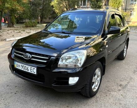 Черный Киа Sportage, объемом двигателя 2 л и пробегом 205 тыс. км за 7500 $, фото 6 на Automoto.ua