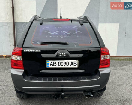 Черный Киа Sportage, объемом двигателя 2 л и пробегом 370 тыс. км за 6500 $, фото 9 на Automoto.ua