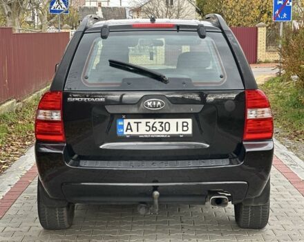 Черный Киа Sportage, объемом двигателя 2 л и пробегом 262 тыс. км за 5350 $, фото 7 на Automoto.ua