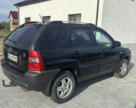 Черный Киа Sportage, объемом двигателя 2 л и пробегом 300 тыс. км за 6800 $, фото 4 на Automoto.ua