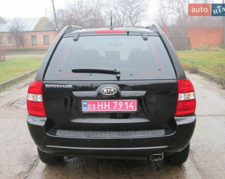 Черный Киа Sportage, объемом двигателя 2 л и пробегом 213 тыс. км за 7700 $, фото 3 на Automoto.ua