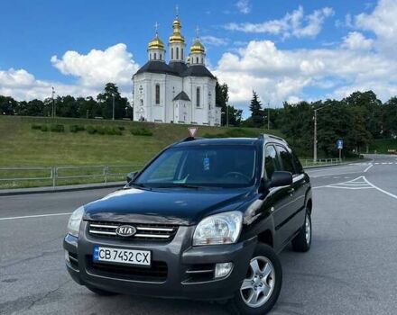 Чорний Кіа Sportage, об'ємом двигуна 1.98 л та пробігом 200 тис. км за 7900 $, фото 1 на Automoto.ua