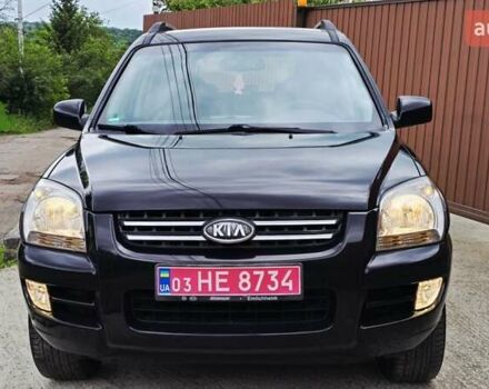 Чорний Кіа Sportage, об'ємом двигуна 2 л та пробігом 172 тис. км за 7999 $, фото 5 на Automoto.ua