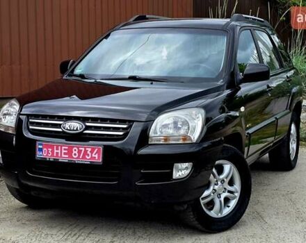Чорний Кіа Sportage, об'ємом двигуна 2 л та пробігом 172 тис. км за 7999 $, фото 4 на Automoto.ua