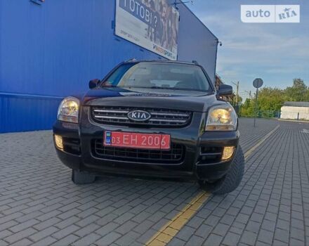 Чорний Кіа Sportage, об'ємом двигуна 2 л та пробігом 236 тис. км за 7500 $, фото 20 на Automoto.ua