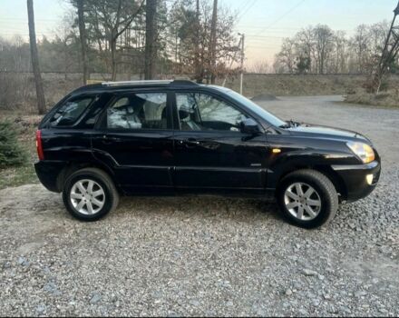 Чорний Кіа Sportage, об'ємом двигуна 2 л та пробігом 200 тис. км за 3950 $, фото 2 на Automoto.ua
