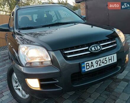 Черный Киа Sportage, объемом двигателя 2 л и пробегом 186 тыс. км за 8150 $, фото 2 на Automoto.ua