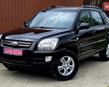 Чорний Кіа Sportage, об'ємом двигуна 2 л та пробігом 172 тис. км за 7999 $, фото 3 на Automoto.ua