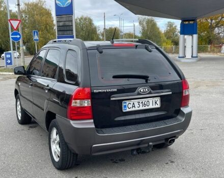 Черный Киа Sportage, объемом двигателя 2 л и пробегом 202 тыс. км за 6500 $, фото 3 на Automoto.ua