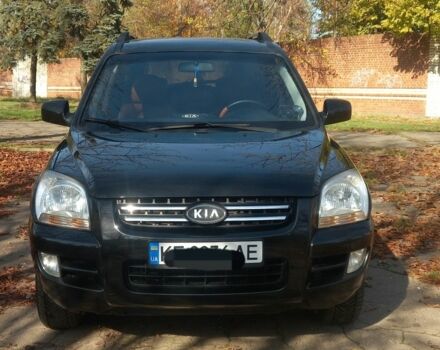 Чорний Кіа Sportage, об'ємом двигуна 2 л та пробігом 263 тис. км за 8100 $, фото 3 на Automoto.ua