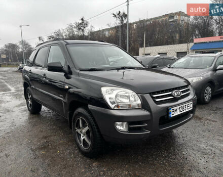 Чорний Кіа Sportage, об'ємом двигуна 2 л та пробігом 250 тис. км за 8300 $, фото 10 на Automoto.ua