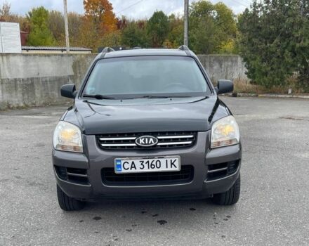 Черный Киа Sportage, объемом двигателя 2 л и пробегом 202 тыс. км за 6500 $, фото 1 на Automoto.ua