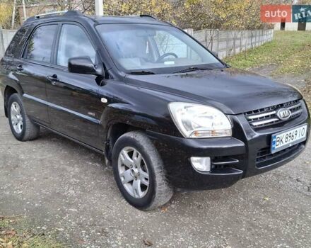 Черный Киа Sportage, объемом двигателя 1.99 л и пробегом 283 тыс. км за 6850 $, фото 16 на Automoto.ua