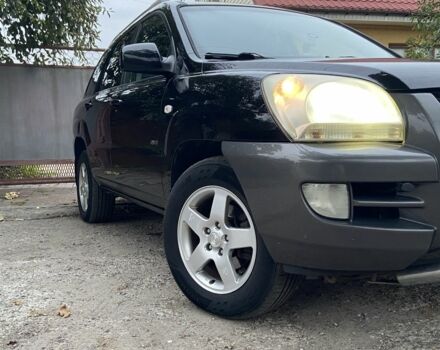 Чорний Кіа Sportage, об'ємом двигуна 2 л та пробігом 227 тис. км за 6900 $, фото 1 на Automoto.ua