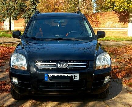 Черный Киа Sportage, объемом двигателя 2 л и пробегом 263 тыс. км за 8100 $, фото 2 на Automoto.ua